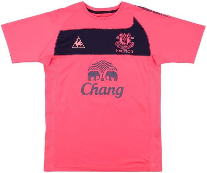2010-11 Everton Away Shirt Baines #3 - 8/10 - (M)