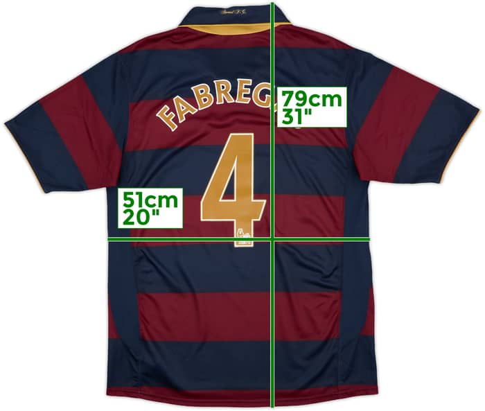 2007-08 Arsenal Third Shirt Fabregas #4 - 10/10 - (M)