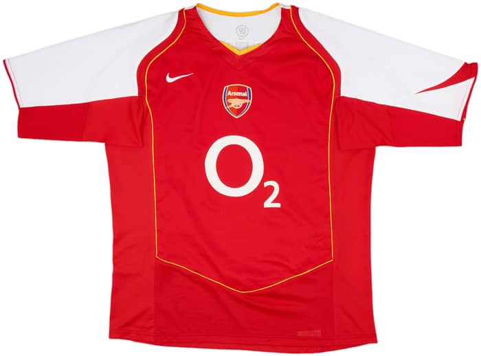 2004-05 Arsenal Home Shirt Henry #14 - 9/10 - (XL)