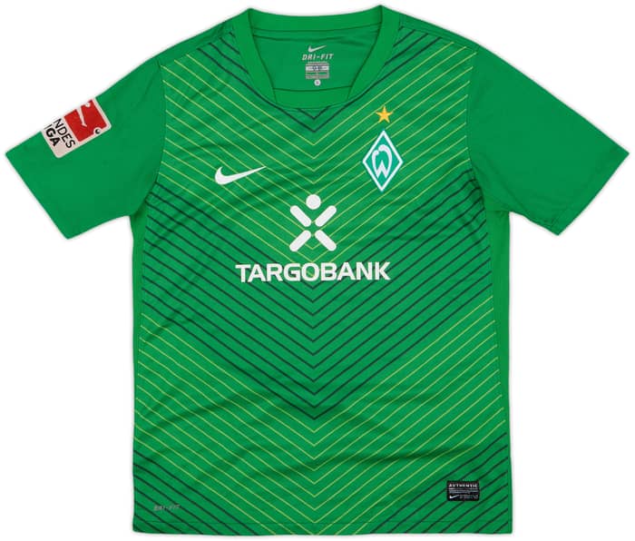 2011-12 Werder Bremen Home Shirt Pizarro #24 - 6/10 - (L.Boys)