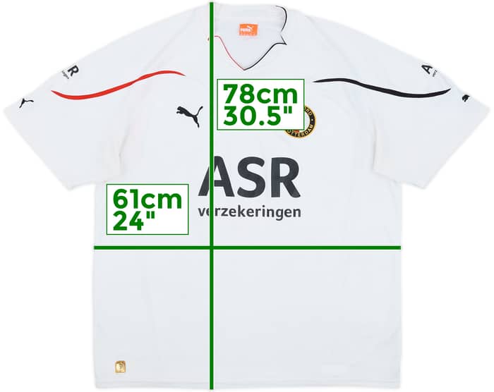 2010-11 Feyenoord Away Shirt - 7/10 - (XXL)