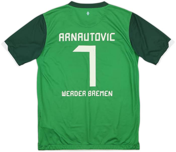2010-11 Werder Bremen Home Shirt Arnautovic #7 - 6/10 - (XL.Boys)