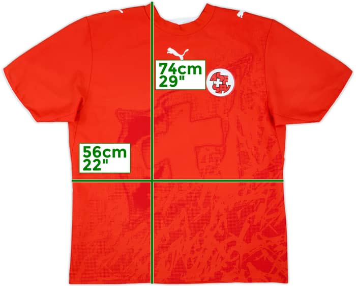 2006-08 Switzerland Home Shirt - 5/10 - (L)