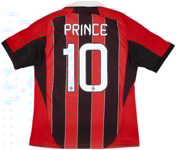 2012-13 AC Milan Home Shirt Prince #10 - 6/10 - (M)