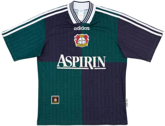 1997-98 Bayer Leverkusen Away Shirt - 7/10 - (XL.Boys)