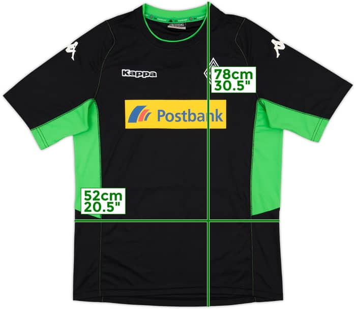 2016-17 Borussia Monchengladbach Kappa Training Shirt - 10/10 - (L)