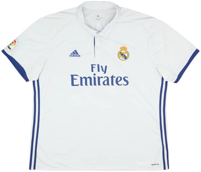 2016-17 Real Madrid Home Shirt Ronaldo #7 - 8/10 - (XXL)