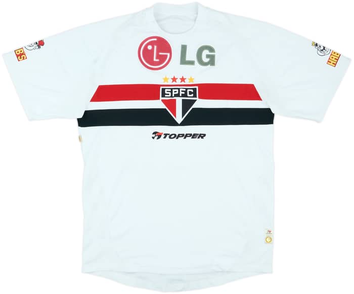 2004 Sao Paulo Home Shirt #10 - 5/10 - (L)