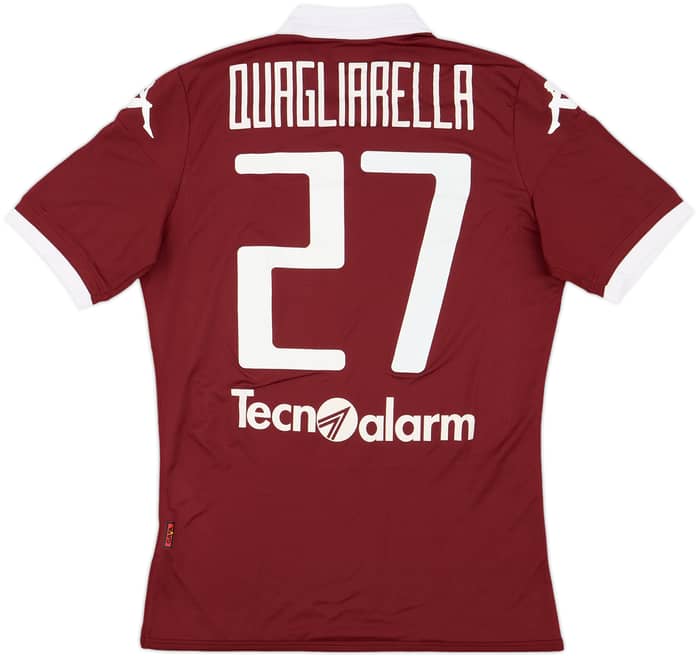 2015-16 Torino Authentic Home Shirt Quagliarella #27 - 6/10 - (M)