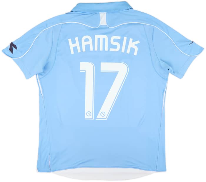 2008-09 Napoli Home Shirt Hamsik #17 - 7/10 - (L)