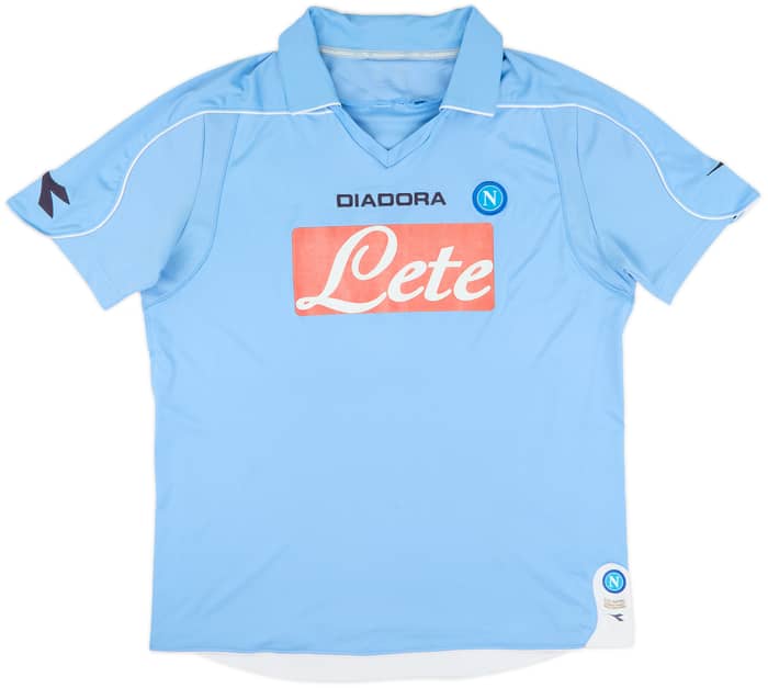 2008-09 Napoli Home Shirt Hamsik #17 - 7/10 - (L)