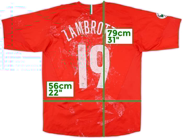 2005-06 Juventus Away Shirt Zambrotta #19 - 4/10 - (L)