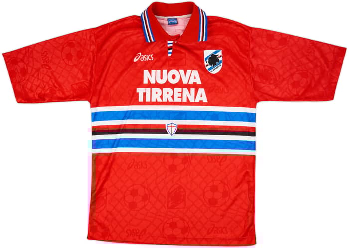1995-96 Sampdoria Third Shirt Mihajlovic #16 - 8/10 - (XL)