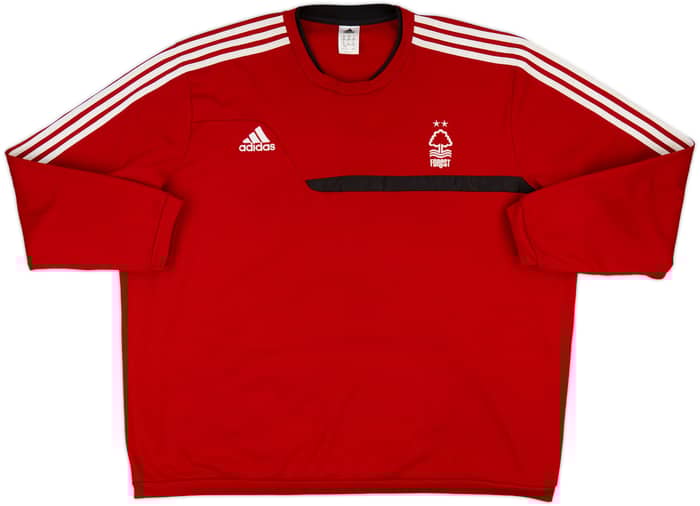 2013-14 Nottingham Forest adidas Sweat Top - 8/10 - (3XL)