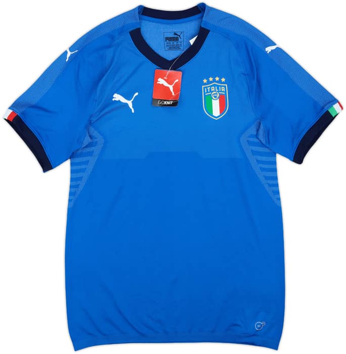 2018-19 Italy Authentic Home Shirt (XXL)