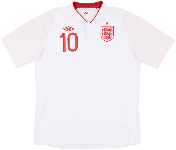 2012-13 England Home Shirt Rooney #10 - 5/10 - (L)