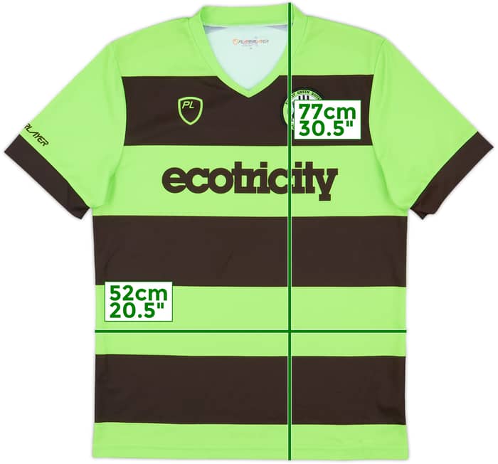 2018-19 Forest Green Rovers Home Shirt - 10/10 - (M)