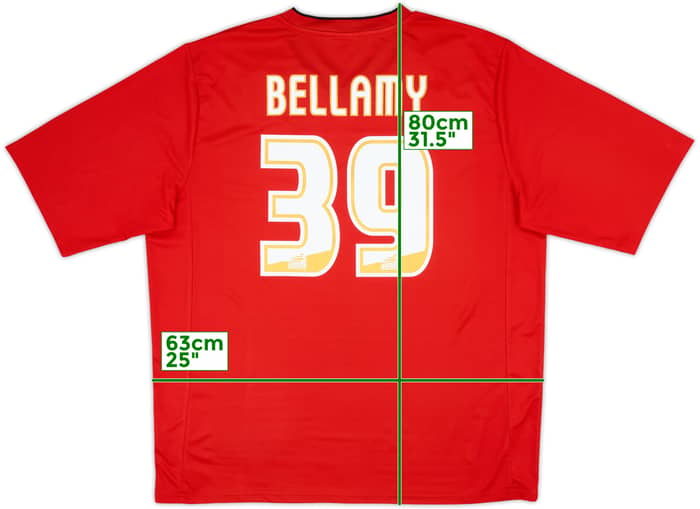2012-13 Cardiff Home Shirt Bellamy #39 - 8/10 - (3XL)