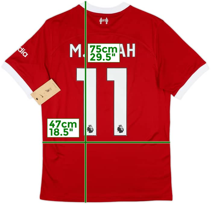 2023-24 Liverpool Home Shirt Salah #11 (S)