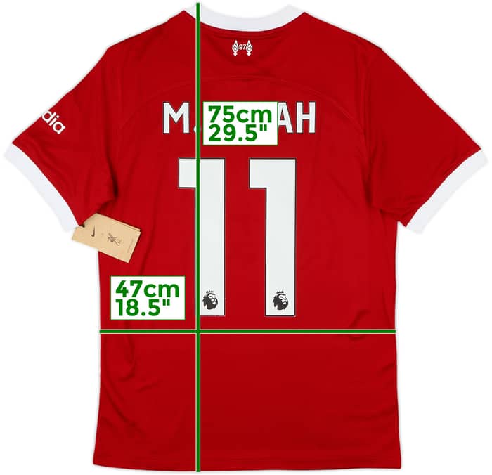 2023-24 Liverpool Home Shirt Salah #11 (S)
