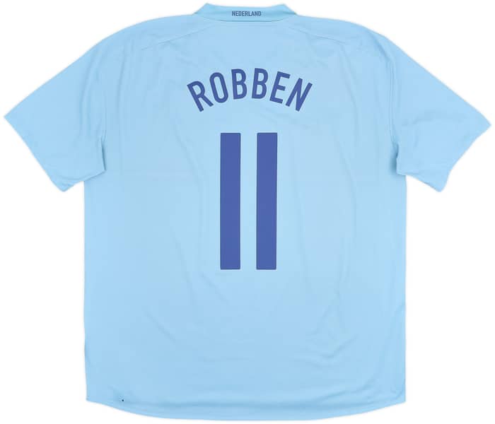 2008-10 Netherlands Away Shirt Robben #11 - 7/10 - (XL)