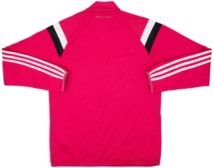 2014-15 Real Madrid adidas 1/4 Zip Drill Top - 5/10 - (M)