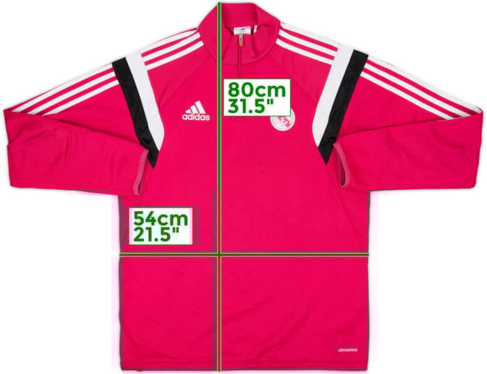 2014-15 Real Madrid adidas 1/4 Zip Drill Top - 5/10 - (M)