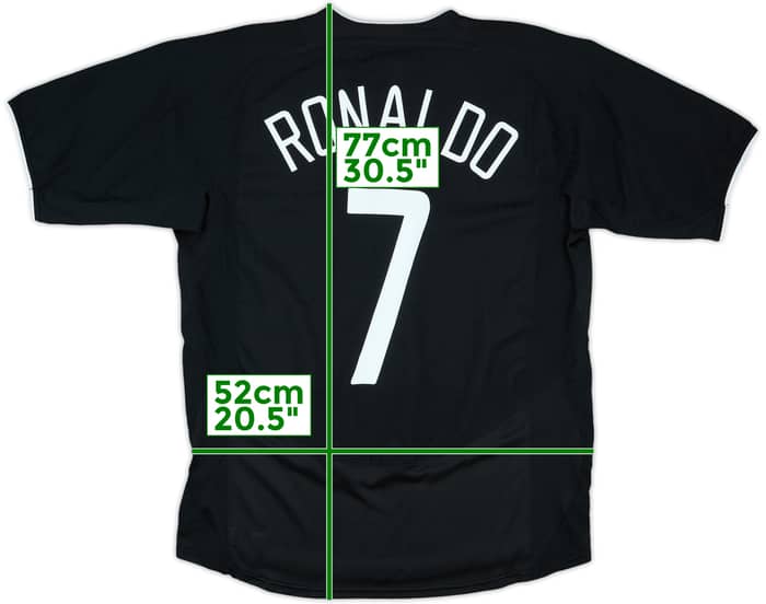 2003-05 Manchester United Away Shirt Ronaldo #7 - 6/10 - (L)