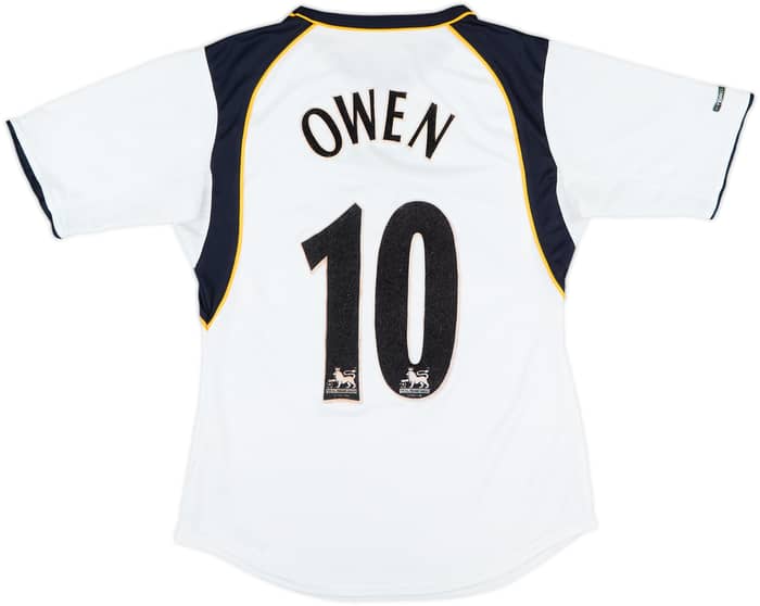 2001-03 Liverpool Away Shirt Owen #10 - 6/10 - (L.Boys)