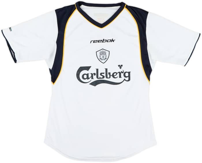 2001-03 Liverpool Away Shirt Owen #10 - 6/10 - (L.Boys)