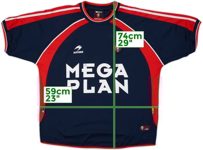 2002-04 Osasuna Astore Training Shirt - 6/10 - (XL)