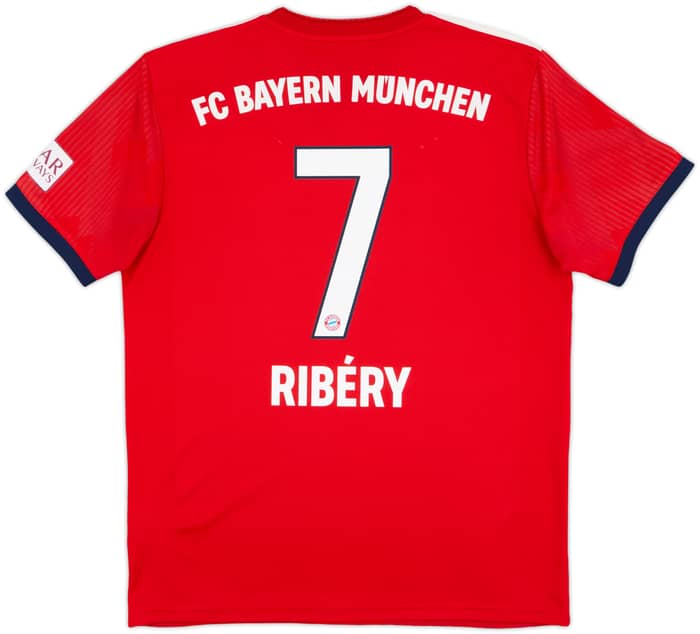 2018-19 Bayern Munich Home Shirt Ribery #7 - 6/10 - (M)
