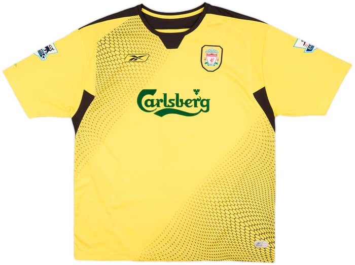 2004-06 Liverpool Away Shirt Gerrard #8 - 7/10 - (XL)