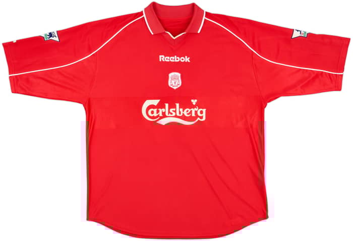2000-02 Liverpool Home Shirt Owen #10 - 8/10 - (XXL)
