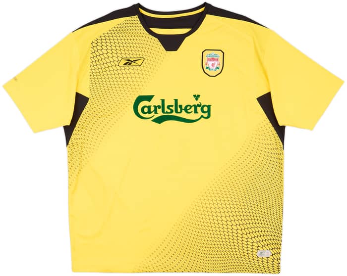 2004-06 Liverpool Away Shirt Gerrard #8 - 6/10 - (XL)