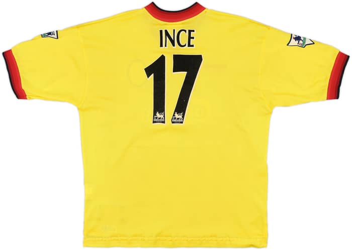 1997-99 Liverpool Away Shirt Ince #17 - 9/10 - (L)
