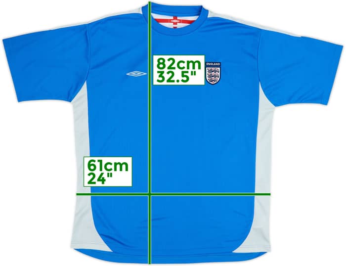 2004-06 England Umbro Training Shirt - 10/10 - (XL)
