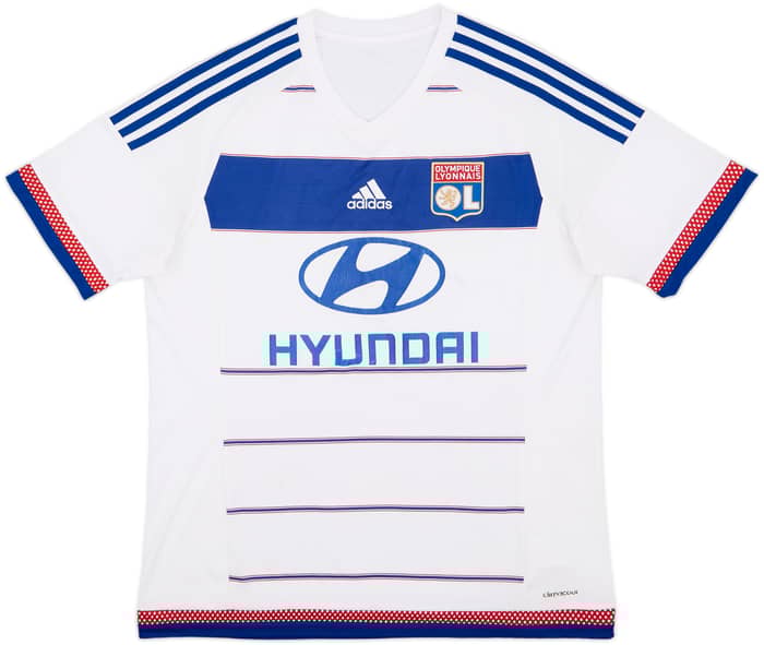 2015-16 Lyon Home Shirt - 6/10 - (L)