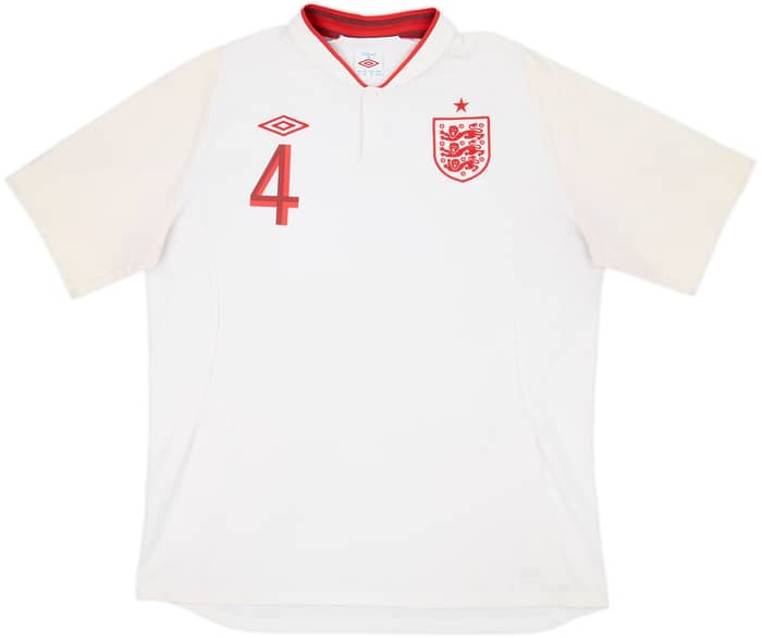 2012-13 England Home Shirt Gerrard #4 - 5/10 - (XL)