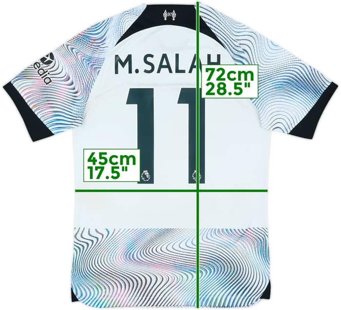 2022-23 Liverpool Away Shirt M.Salah #11 - 5/10 - (S)