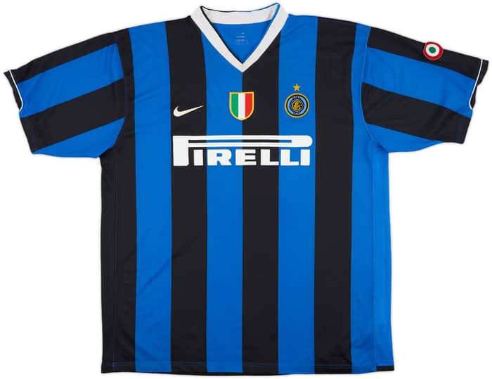 2006-07 Inter Milan Home Shirt Ibrahimovic #8 - 5/10 - (XL)