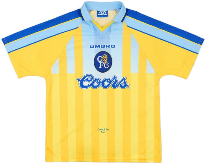 1996-97 Chelsea Away Shirt Gullit #4 - 9/10 - (L)