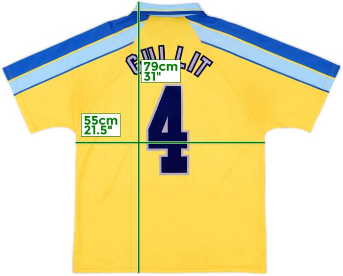 1996-97 Chelsea Away Shirt Gullit #4 - 9/10 - (L)
