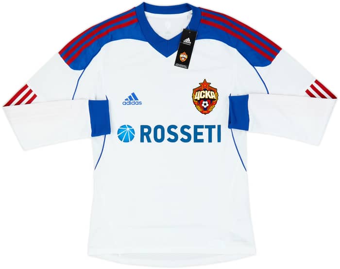 2013-14 CSKA Moscow Player Issue Away L/S Shirt (M)