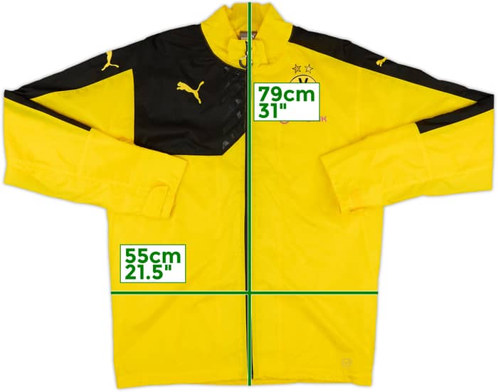 2014-15 Borussia Dortmund Puma Rain Jacket - 8/10 - (M)