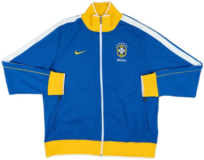 2010-12 Brazil Nike Track Jacket - 10/10 - (XL)