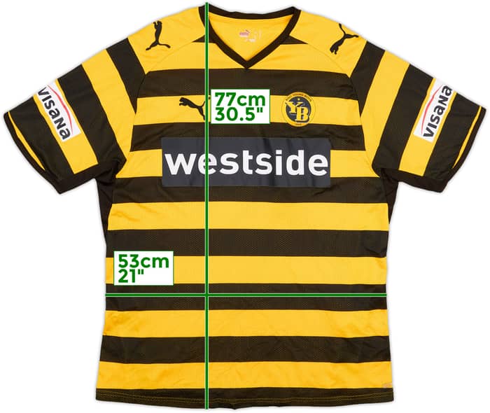 2009-10 Young Boys Player Issue Home Shirt - 7/10 - (L)