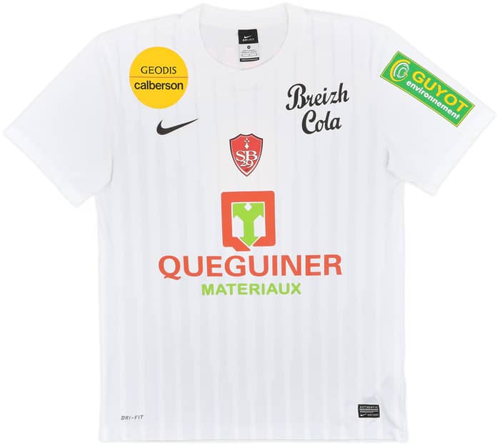 2012-13 Stade Brestois Home Shirt Ben Basat #9 - 9/10 - (M)