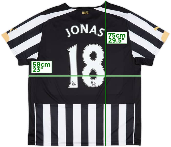 2014-15 Newcastle Home Shirt Jonas #18 - 8/10 - (L)