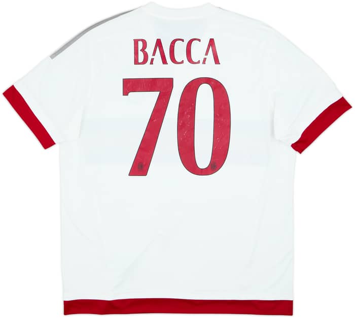 2015-16 AC Milan Away Shirt Bacca #70 - 4/10 - (XL)